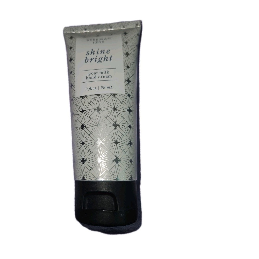BEEKMAN 1802- SHINE BRIGHT GOAT MILK BODY CREAM Hand Cream 2 Soap & A Tin In Box - Picture 4 of 4